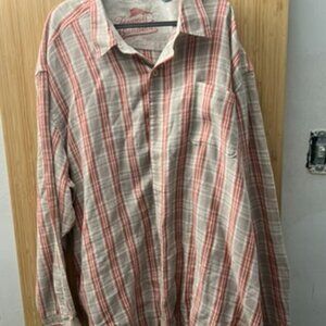 Tommy Bahama Relax Long Sleeve Linen Beach Shirt